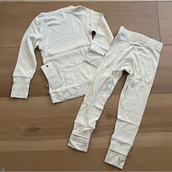 NWT Goumi Kids Birch Toddler Loungewear SZ 3T Joggers Bamboo Pajamas - Picture 2 of 3